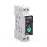 TO-Q-SY2 Tasmota Version Wi-Fi DIN Rail Smart Switch 1P+N TONGOU