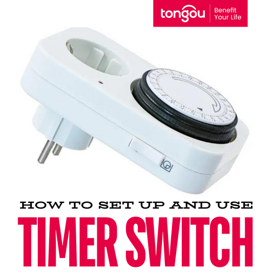 How to set up and use a timer switch?