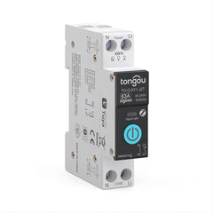 Interrupteur intelligent Zigbee TO-Q-SY1 sur rail DIN avec modes de programmation et fonction de mesure