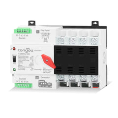 TOWTS-100 2-4P ATS Commutateur de transfert automatique Sélecteurs électriques Interrupteur de puissance double 220V ATS