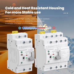 TOATS Automatic Transfer Switch 2P/4P ATS PV System Dual Power Uninterrupted Power 110V 220V 63A TONGOU