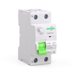 TORD4A Type A RCD 2P/4P 30-300mA 6-63A 6KA Residual Current Circuit Breaker TONGOU