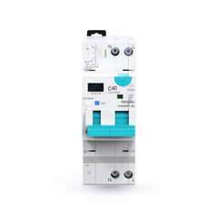 TOSMR1 Tuya Zigbee RCBO Inteligente Recierre Automático Protección Contra Fugas 20A/40A TONGOU