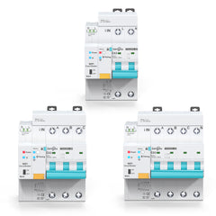 TOQCB2L-JZT Type A Zigbee Tuya RCBO 2P-4P 1-63A Adjustable TONGOU