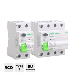 [30% OFF] TORD4B Type B RCD 2P/4P 10KA Residual Current Device 40A/63A 30mA TONGOU