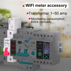 TO-Q-SA1-Single-wire Version Smart Energy Accessory Tuya Wi-Fi TONGOU