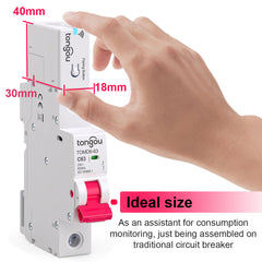 TO-Q-SA1-Single-wire Version Smart Energy Accessory Tuya Wi-Fi TONGOU