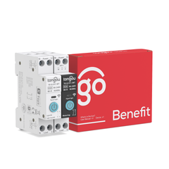 TO-Q-SY1-JWT/WT Tuya Wi-Fi Smart Switch 1P+N AC 90-240V 6-63A TONGOU