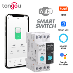 TO-Q-SY1 Tuya Wi-Fi Smart Switch AC 90-240V 6-63A TONGOU™