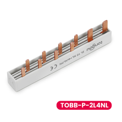 TOBB-P-2L Copper Busbar for Circuit breaker PIN MCB Distribution Box TONGOU