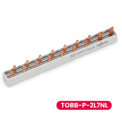TOBB-P-2L Copper Busbar for Circuit breaker PIN MCB Distribution Box TONGOU