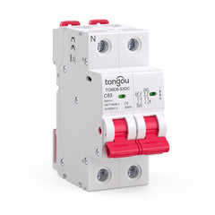TOMD6 DC MCB Mini Circuit Breaker 6KA 230V 400V 50/60 Hz 1-4P 6-63A TONGOU