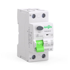 TORD4B 2P/4P 10KA RCD Residual Current Device Type B AC/DC 40A/63A 30mA Circuit Breaker