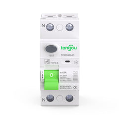 TORD4B 2P/4P 10KA RCD Residual Current Device Type B AC/DC 40A/63A 30mA Circuit Breaker