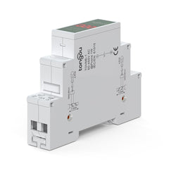 TOVME DIN Rail Voltage Meter 60-450V AC Single-Phase 