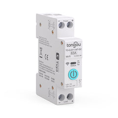 TO-Q-SY1 DC System Tuya Wi-Fi Smart Switch 1P+N AC 12-80V 63A TONGOU