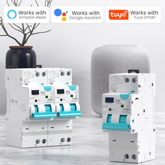 TOSMR1 Tuya Zigbee RCBO Inteligente Recierre Automático Protección Contra Fugas 20A/40A TONGOU