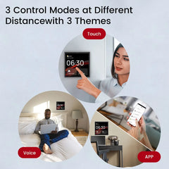 TPP01-Z Tuya Zigbee 4-Inch All-in-One Smart Voice Control Panel