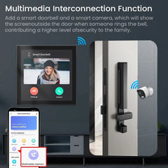 TPP01-Z Tuya Zigbee 4-Inch All-in-One Smart Voice Control Panel