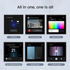 TPP01-Z Tuya Zigbee 4-Inch All-in-One Smart Voice Control Panel